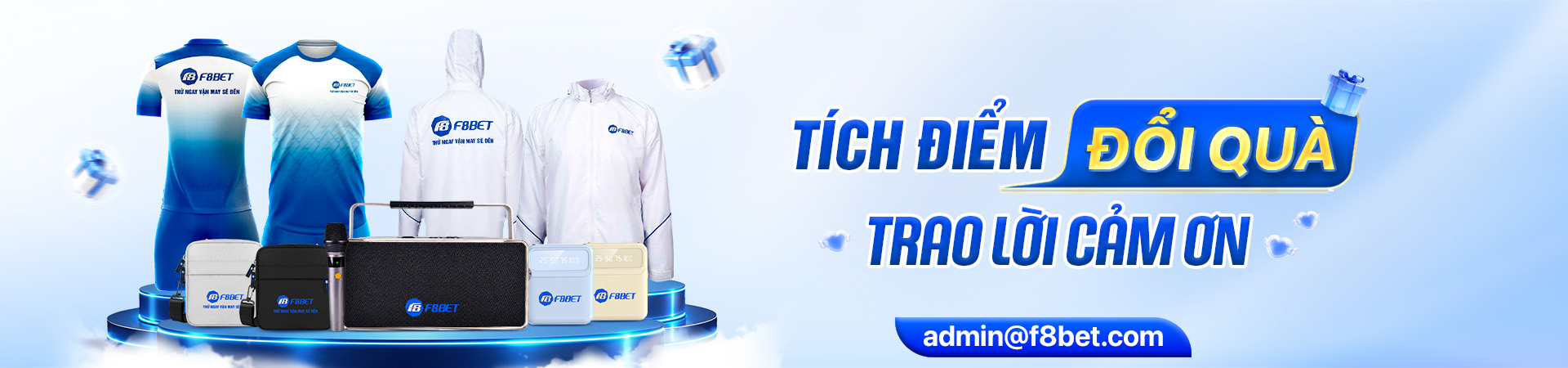 tích lời cảm ơn tại f8bet đổi quà